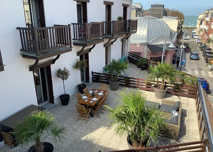 L Ecrin Villersois Terrasse Vue Mer